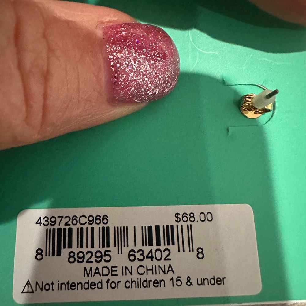 Kurt Geiger Rainbow Colored Women's Earrings - Picture 4 of 4